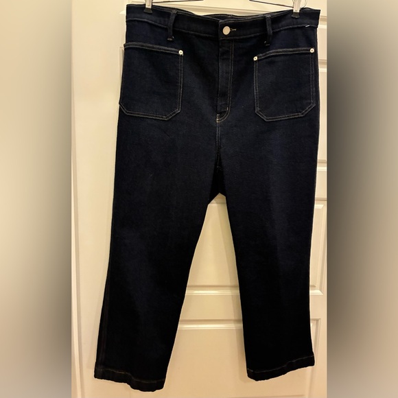 Banana Republic Denim - Banana Republic Premium Denim High‑Rise Straight Jeans 33S – NWT Condition